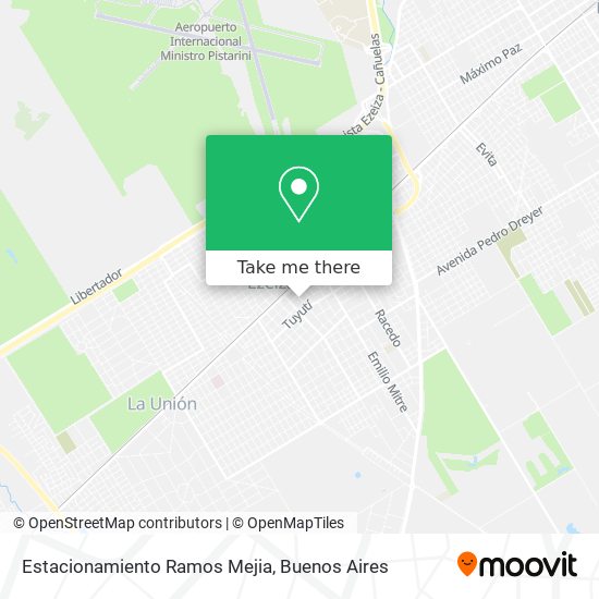 Estacionamiento Ramos Mejia map