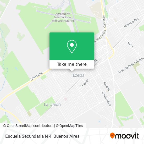 Escuela Secundaria N 4 map