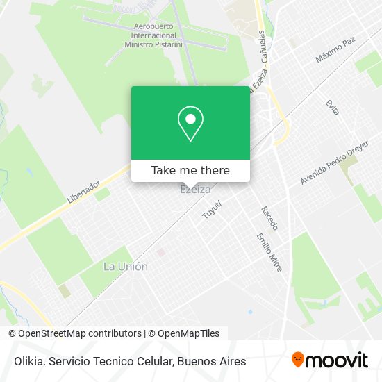 Olikia. Servicio Tecnico Celular map