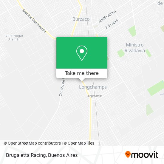 Mapa de Brugaletta Racing