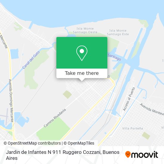 Jardin de Infantes N 911 Ruggero Cozzani map