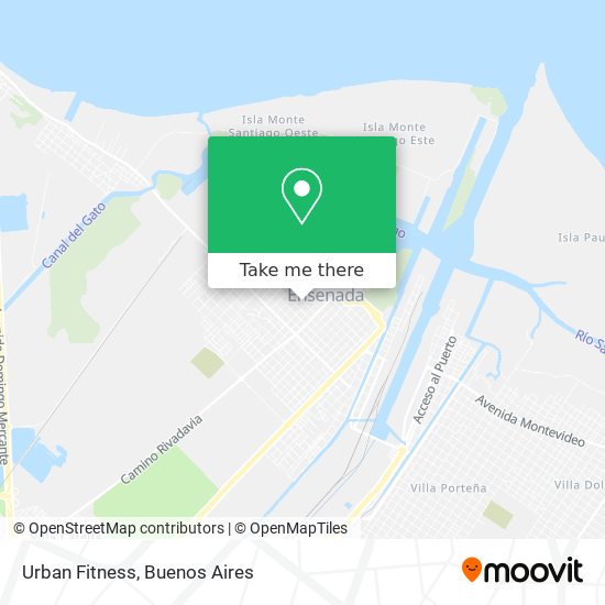 Urban Fitness map