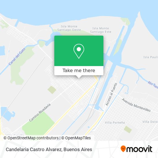 Candelaria Castro Alvarez map