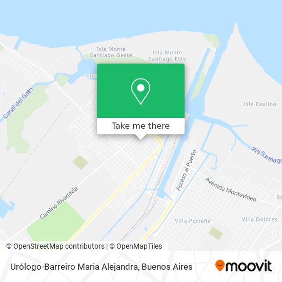 Urólogo-Barreiro Maria Alejandra map