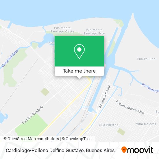 Mapa de Cardiologo-Pollono Delfino Gustavo