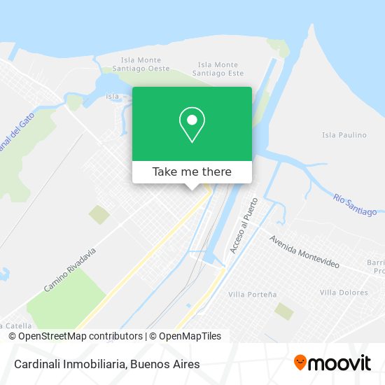 Cardinali Inmobiliaria map