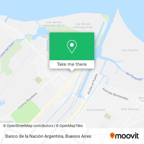 Banco de la Nación Argentina map