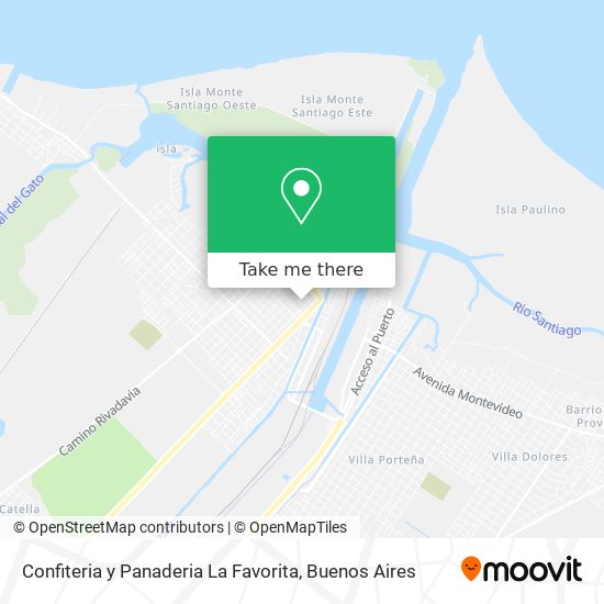 Confiteria y Panaderia La Favorita map