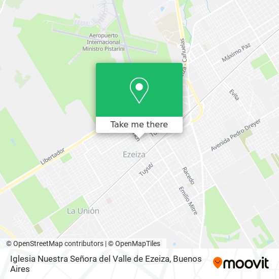 Iglesia Nuestra Señora del Valle de Ezeiza map