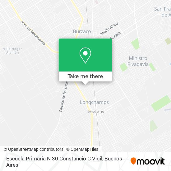Escuela Primaria N 30 Constancio C Vigil map