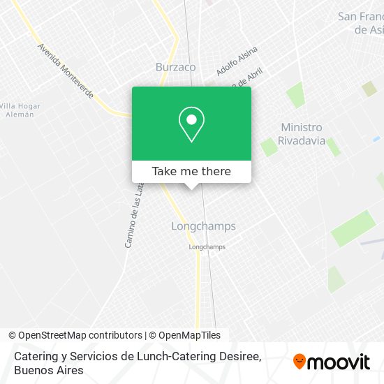 Catering y Servicios de Lunch-Catering Desiree map