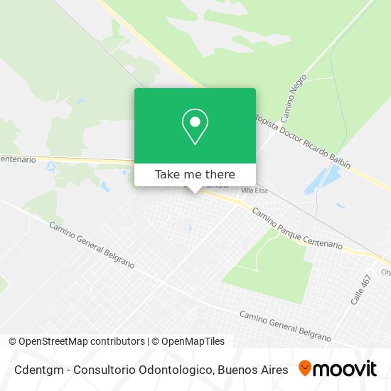 Cdentgm - Consultorio Odontologico map