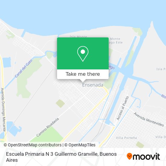 Escuela Primaria N 3 Guillermo Granville map