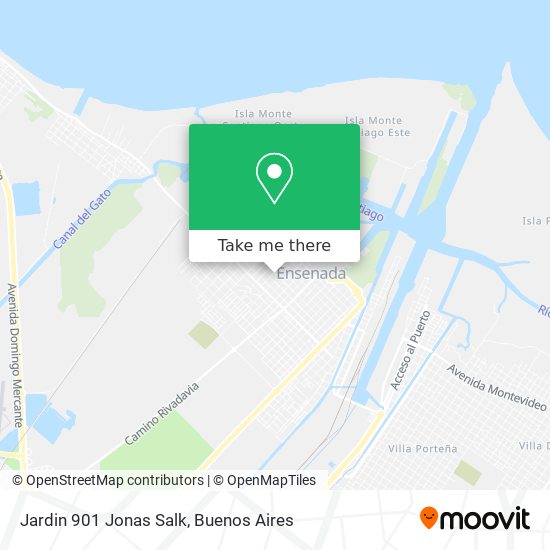 Jardin 901 Jonas Salk map