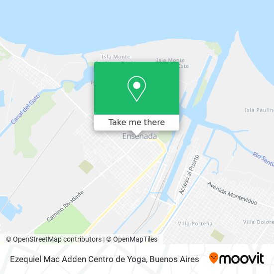Ezequiel Mac Adden Centro de Yoga map