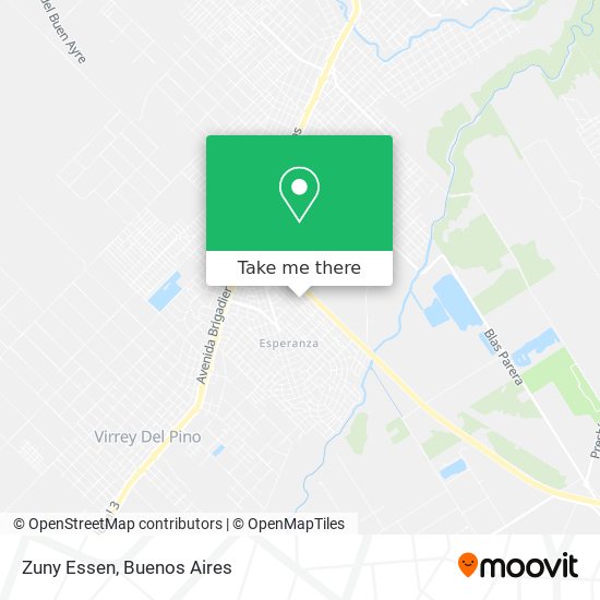 Zuny Essen map