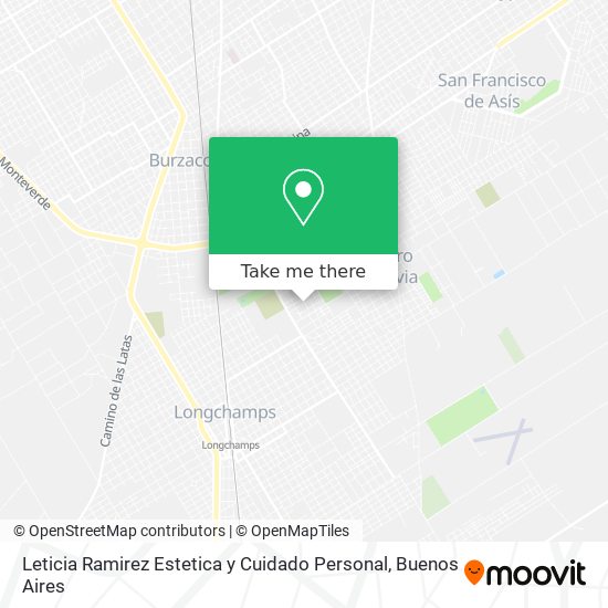 Leticia Ramirez Estetica y Cuidado Personal map