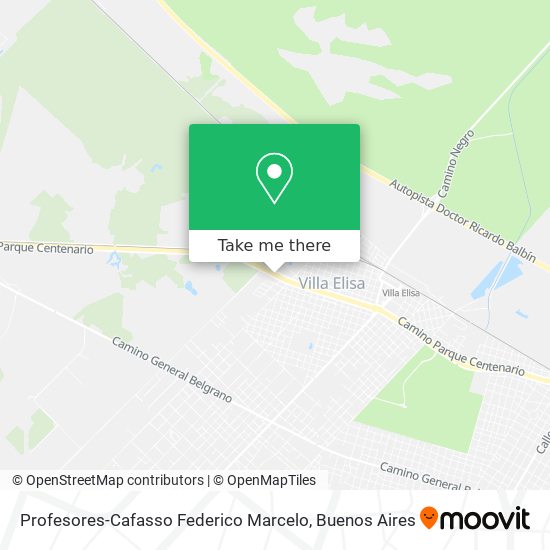 Mapa de Profesores-Cafasso Federico Marcelo