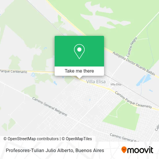 Mapa de Profesores-Tulian Julio Alberto
