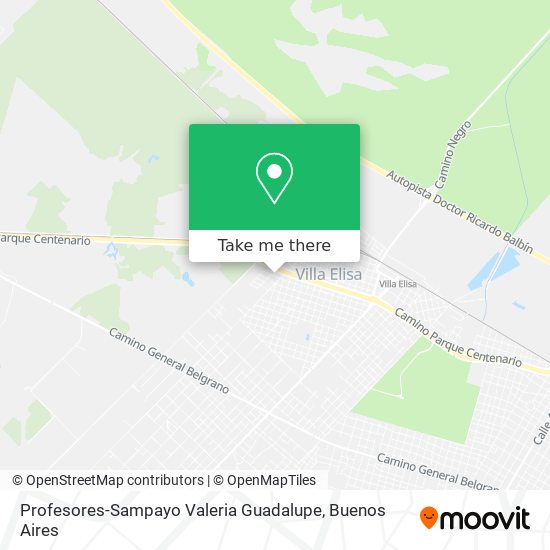 Profesores-Sampayo Valeria Guadalupe map