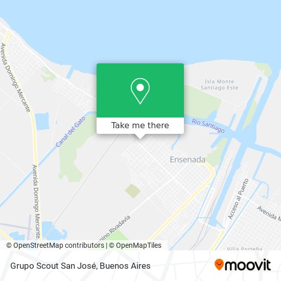 Mapa de Grupo Scout San José