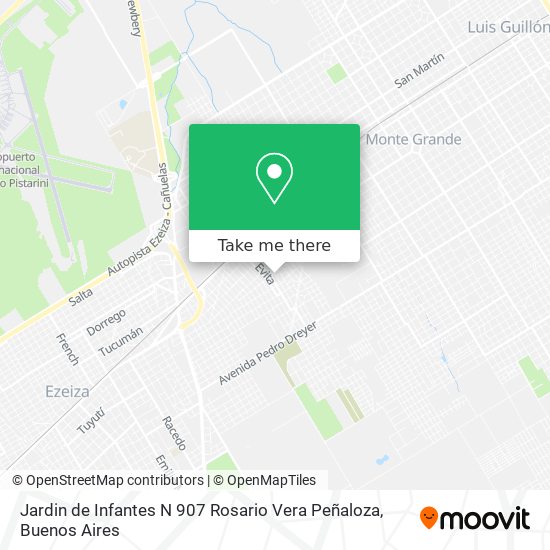 Jardin de Infantes N 907 Rosario Vera Peñaloza map