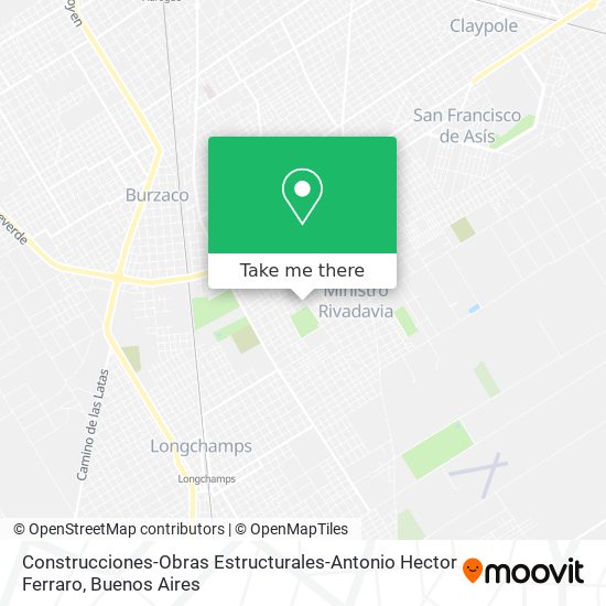 Construcciones-Obras Estructurales-Antonio Hector Ferraro map