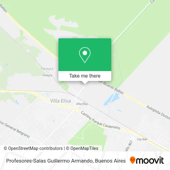 Mapa de Profesores-Salas Guillermo Armando