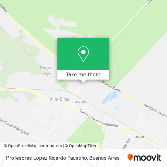 Profesores-Lopez Ricardo Faustino map
