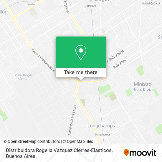Distribuidora Rogelia Vazquez Cierres-Elasticos map