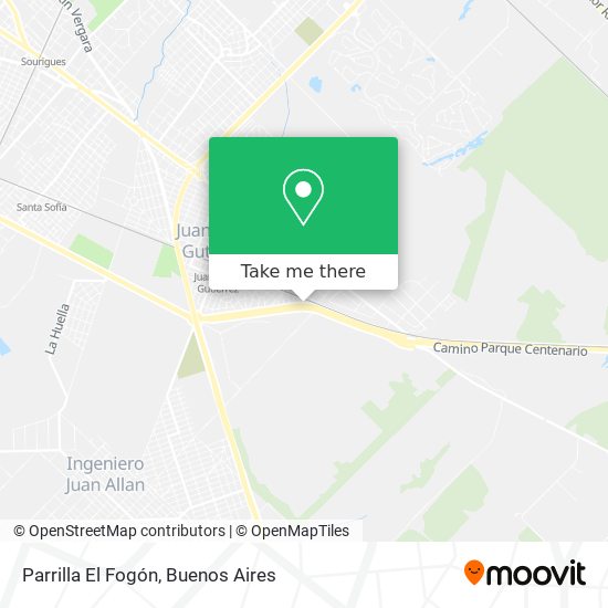 Mapa de Parrilla El Fogón