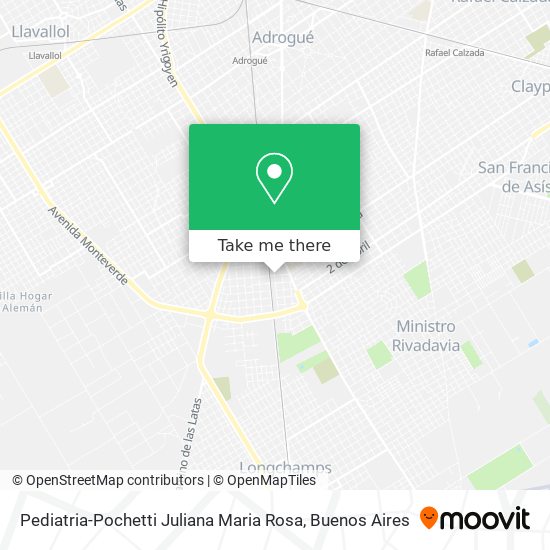 Pediatria-Pochetti Juliana Maria Rosa map
