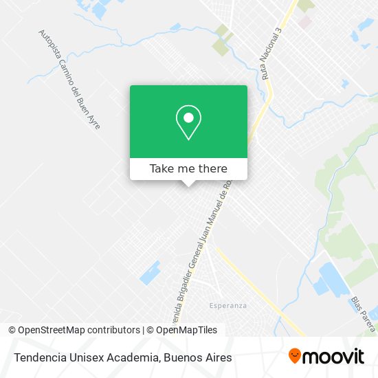 Mapa de Tendencia Unisex Academia