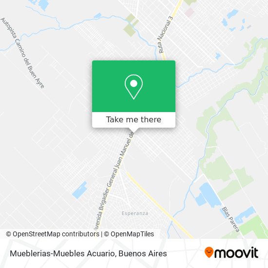 Mapa de Mueblerias-Muebles Acuario