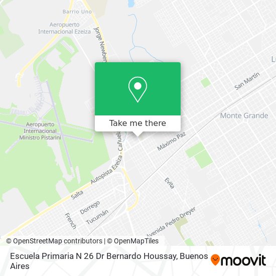 Escuela Primaria N 26 Dr Bernardo Houssay map