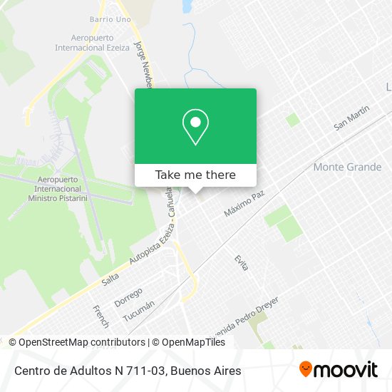 Centro de Adultos N 711-03 map