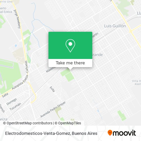 Electrodomesticos-Venta-Gomez map