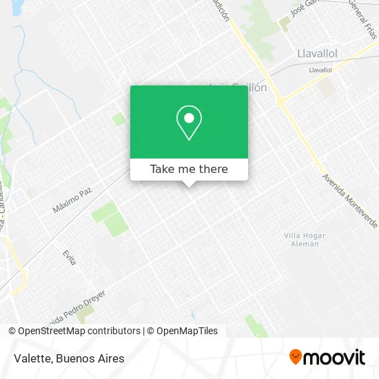 Valette map