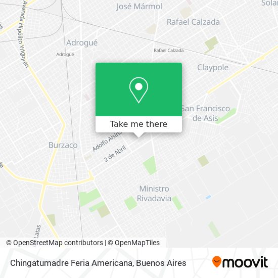 Chingatumadre Feria Americana map