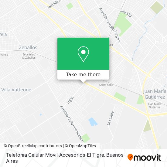 Mapa de Telefonia Celular Movil-Accesorios-El Tigre