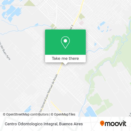 Mapa de Centro Odontologico Integral