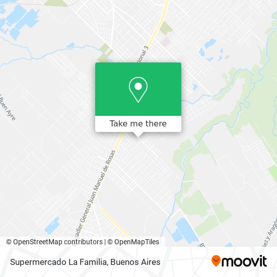 Supermercado La Familia map