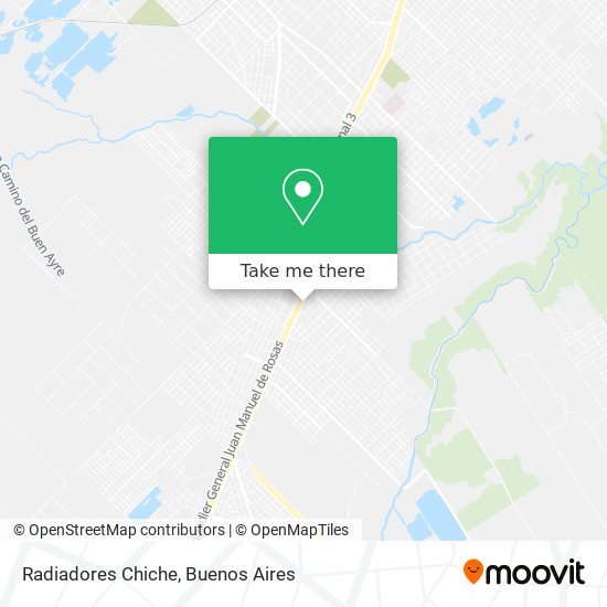 Mapa de Radiadores Chiche