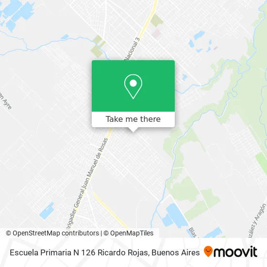 Mapa de Escuela Primaria N 126 Ricardo Rojas