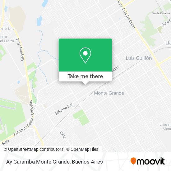 Ay Caramba Monte Grande map