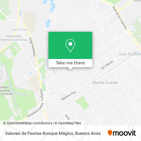 Salones de Fiestas-Bosque Mágico map