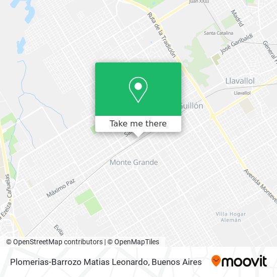 Plomerias-Barrozo Matias Leonardo map