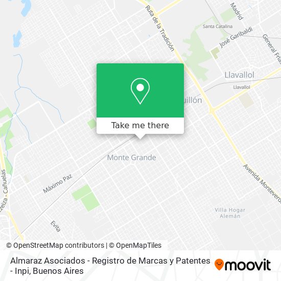 Almaraz Asociados - Registro de Marcas y Patentes - Inpi map