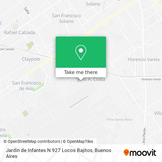 Jardin de Infantes N 927 Locos Bajitos map