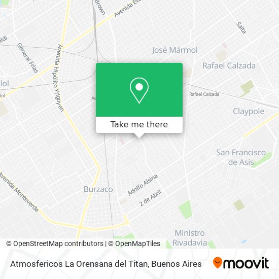 Atmosfericos La Orensana del Titan map